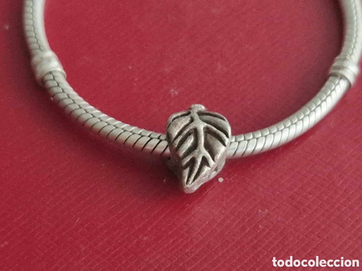 Joyeria: CHARM EN PLATA DE LEY HOJA - Foto 2