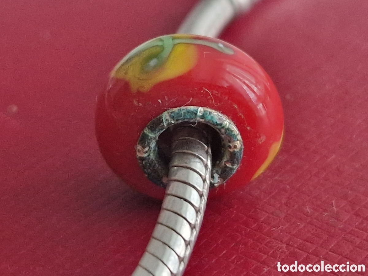 Joyeria: CHARM EN PLATA DE LEY Y CRISTAL CON DIBUJOS - Foto 3