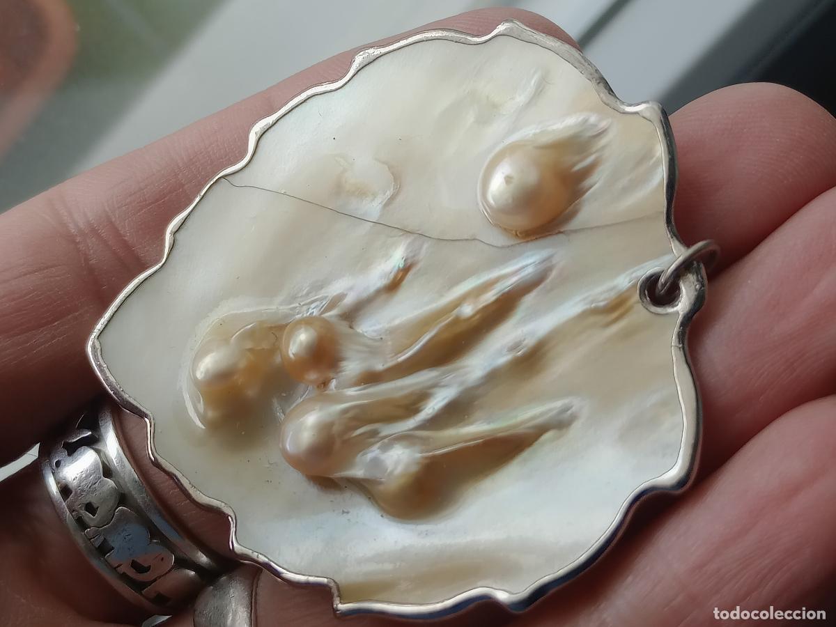 Joyeria: Excelente colgante con madreperla - Foto 1
