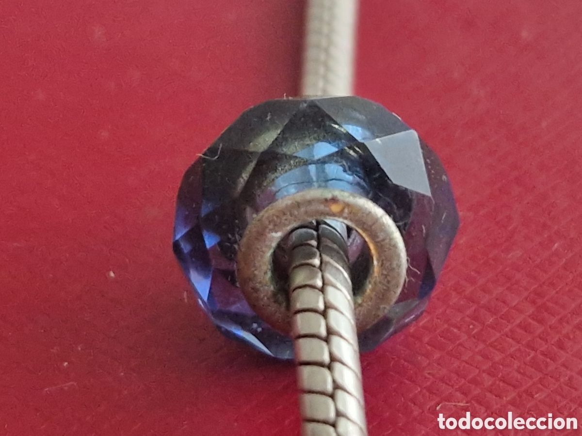 Joyeria: CHARM EN PLATA Y CRISTAL AZUL INTENSO - Foto 3