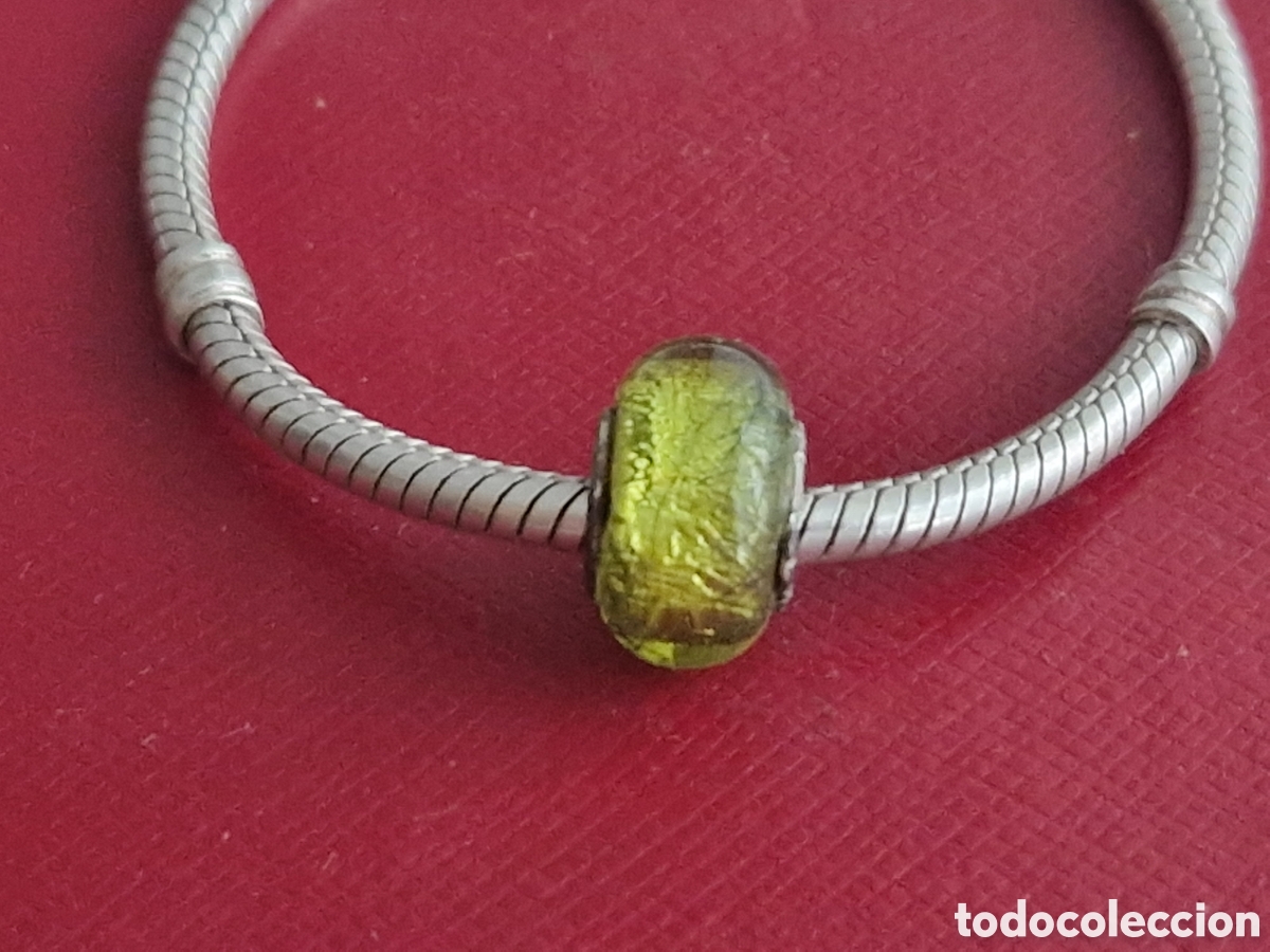 Joyeria: CHARM EN PLATA Y CRISTAL AMARILLO INTENSO - Foto 1