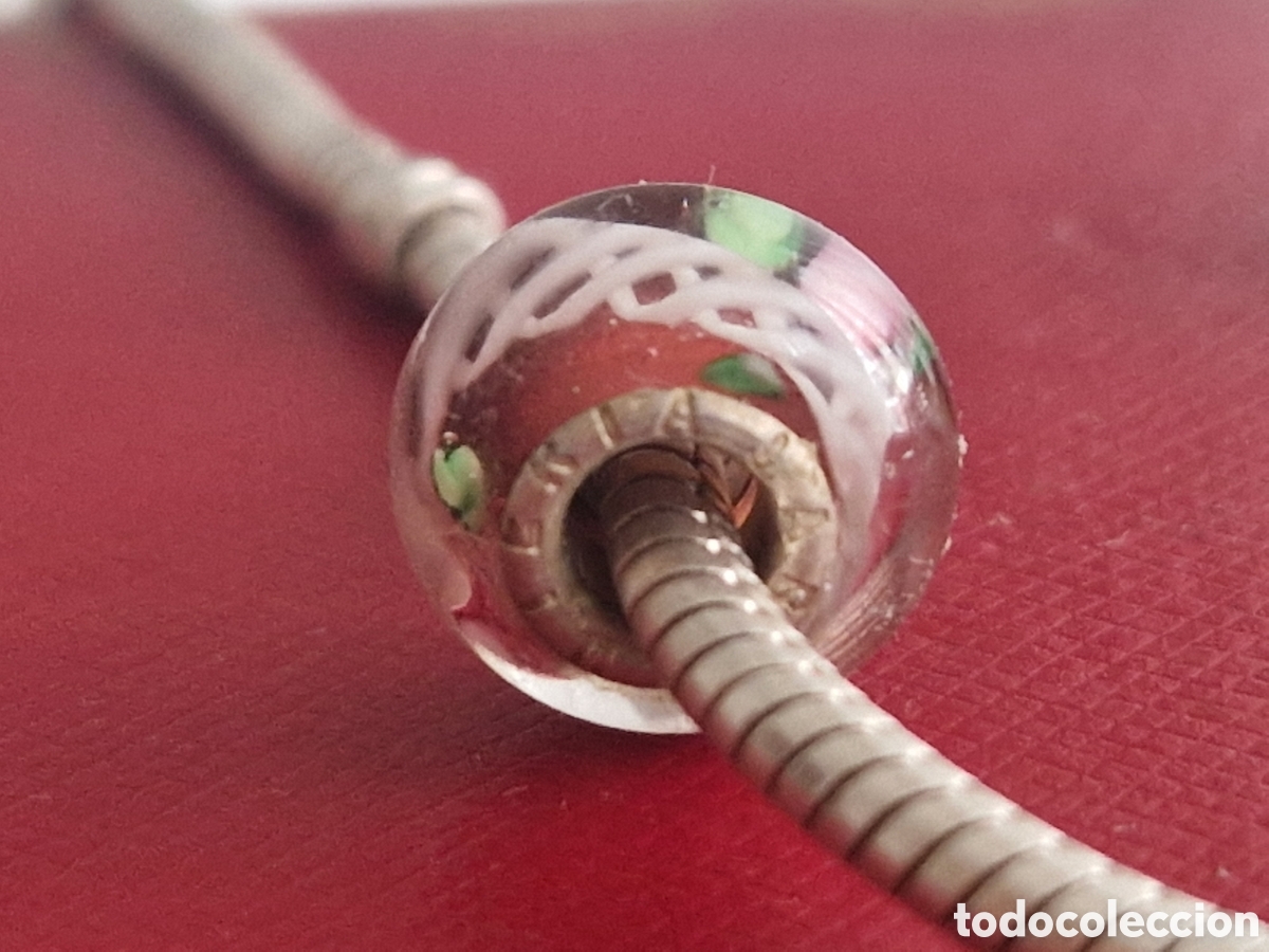 Joyeria: CHARM EN PLATA DE LEY Y CISTAL CON DIBUJOS - Foto 3