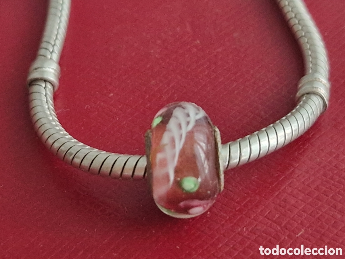 Joyeria: CHARM EN PLATA DE LEY Y CISTAL CON DIBUJOS - Foto 1