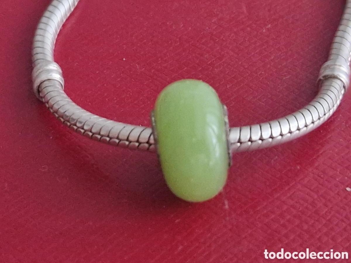 Joyeria: CHARM EN PLATA DE LEY Y CRISTAL VERDE - Foto 2