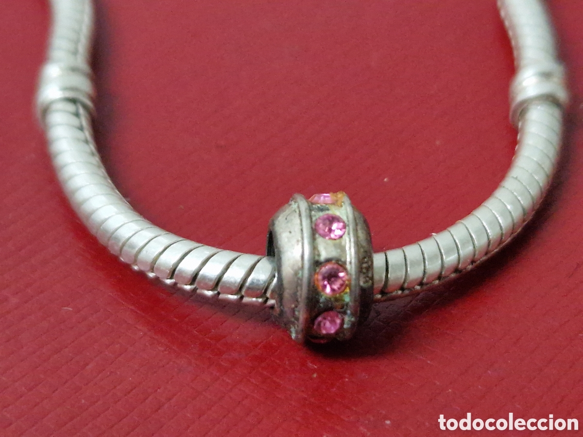 Joyeria: CHARM PLATA DE LEY CIRCONITAS ROSAS - Foto 1