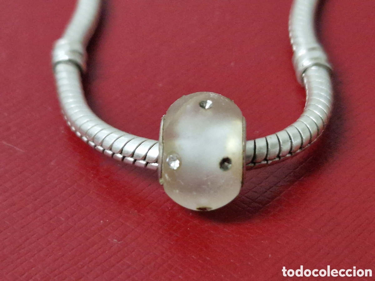 Joyeria: CHARM EN PLATA Y CRISTAL BLANCO - Foto 1