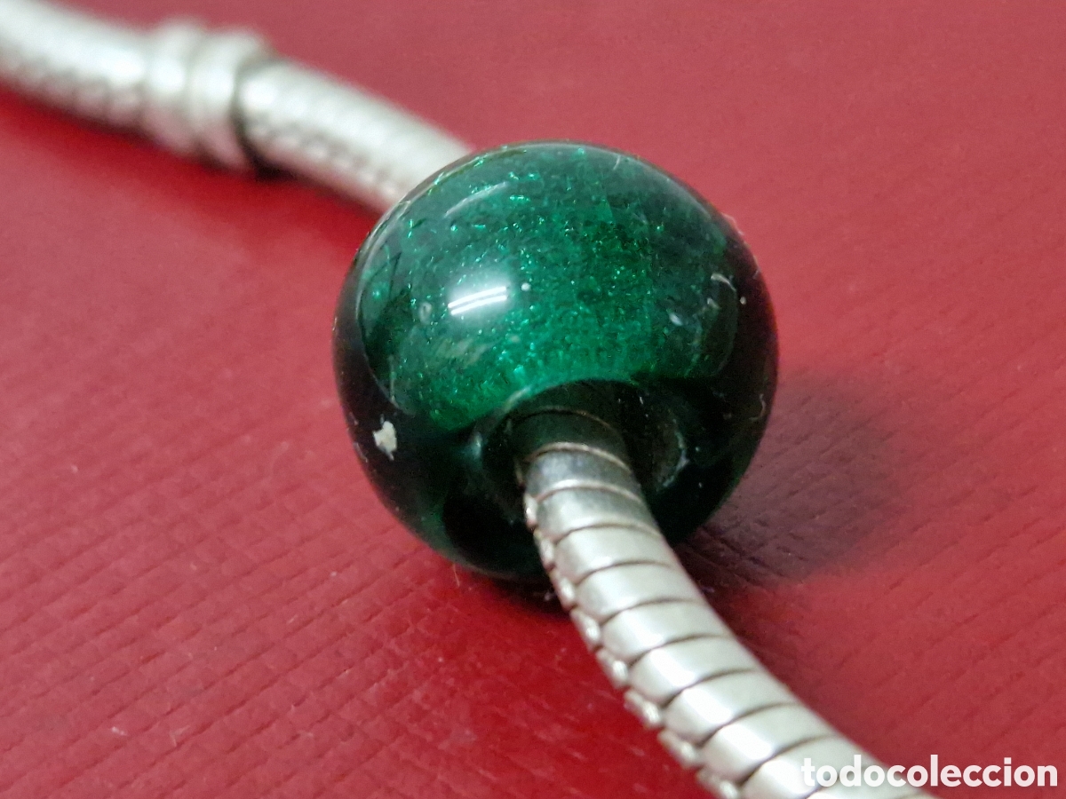 Joyeria: CHARM EN CRISTAL VERDE INTENSO - Foto 3