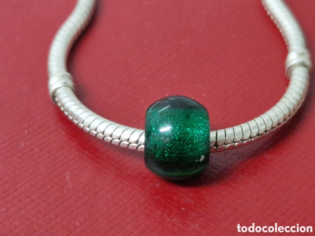Joyeria: CHARM EN CRISTAL VERDE INTENSO - Foto 1