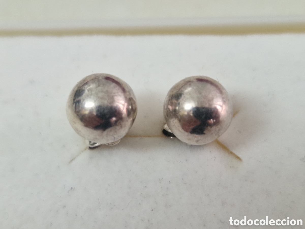 Joyeria: PENDIENTES DE BOLAS DE PLATA NUEVOS - Foto 2