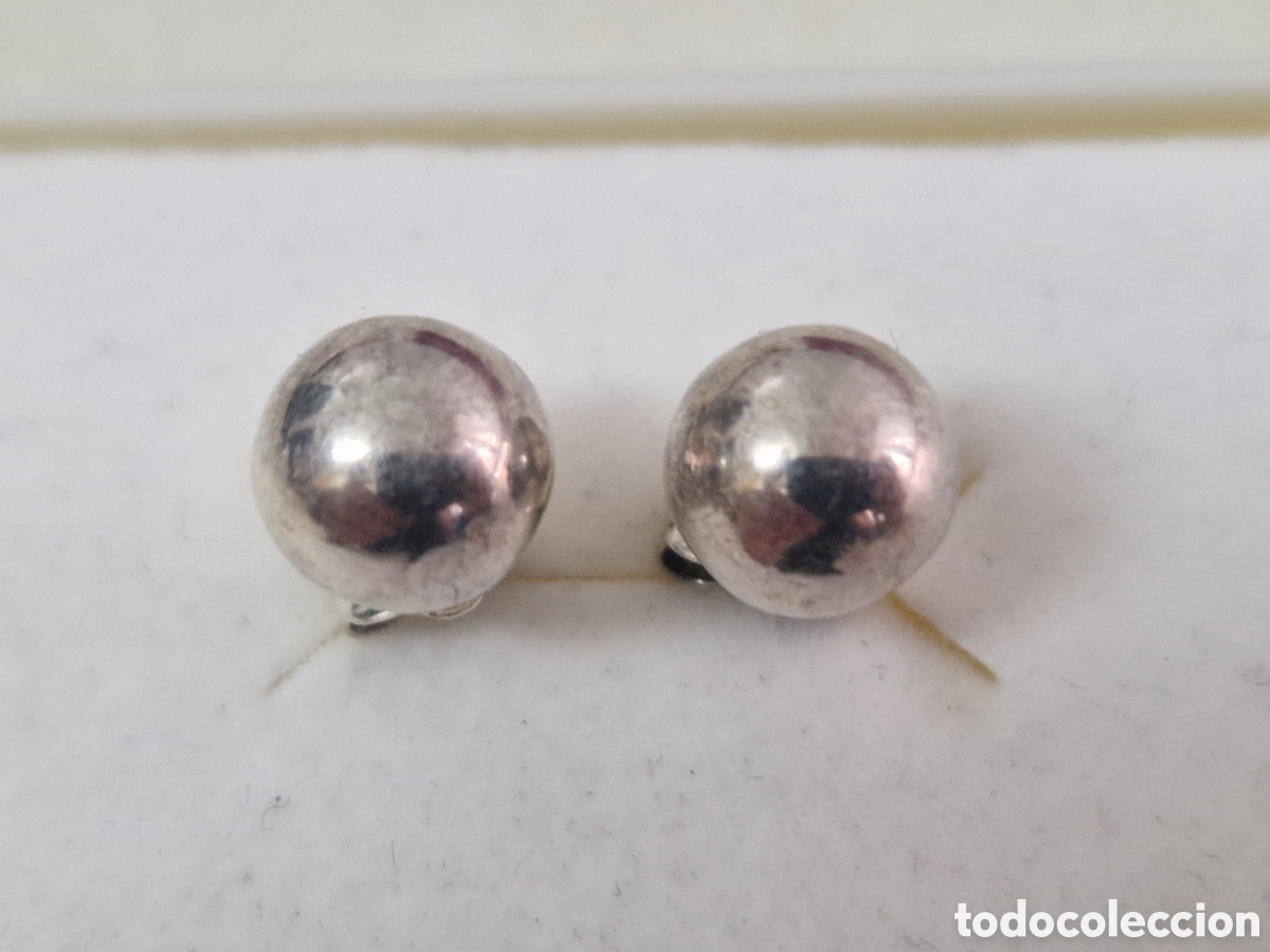 Joyeria: PENDIENTES DE BOLAS DE PLATA NUEVOS - Foto 3