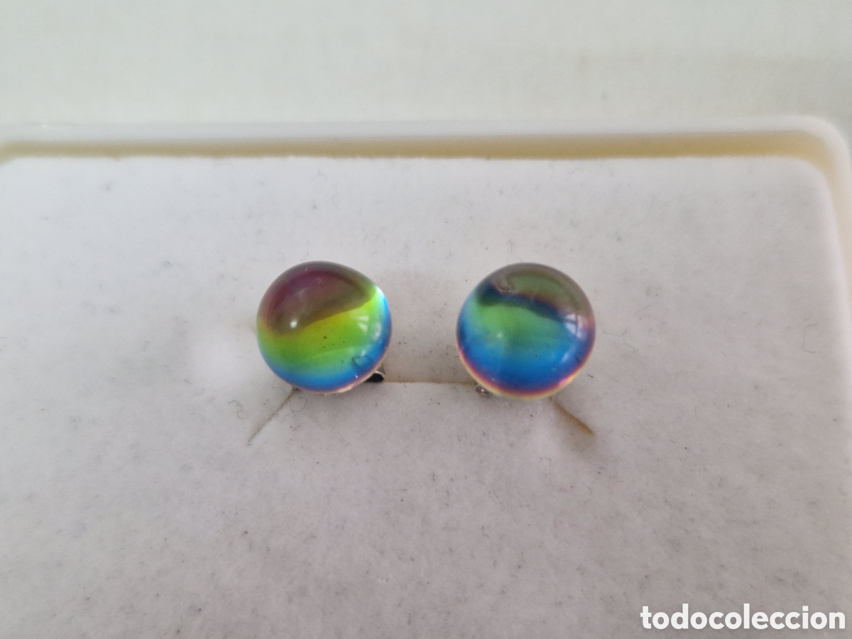 Joyeria: PENDIENTES PLATA Y CRISTAL DE COLORES - Foto 2