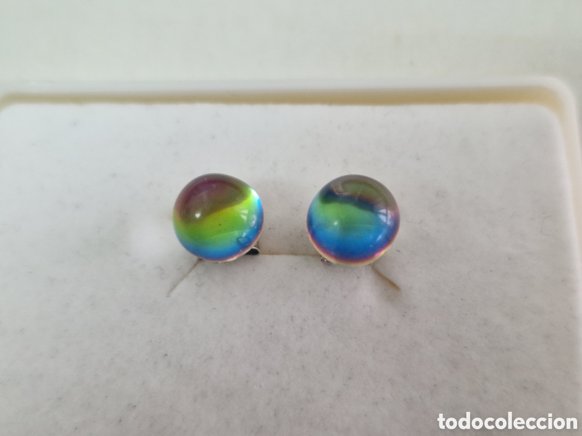 Joyeria: PENDIENTES PLATA Y CRISTAL DE COLORES - Foto 1