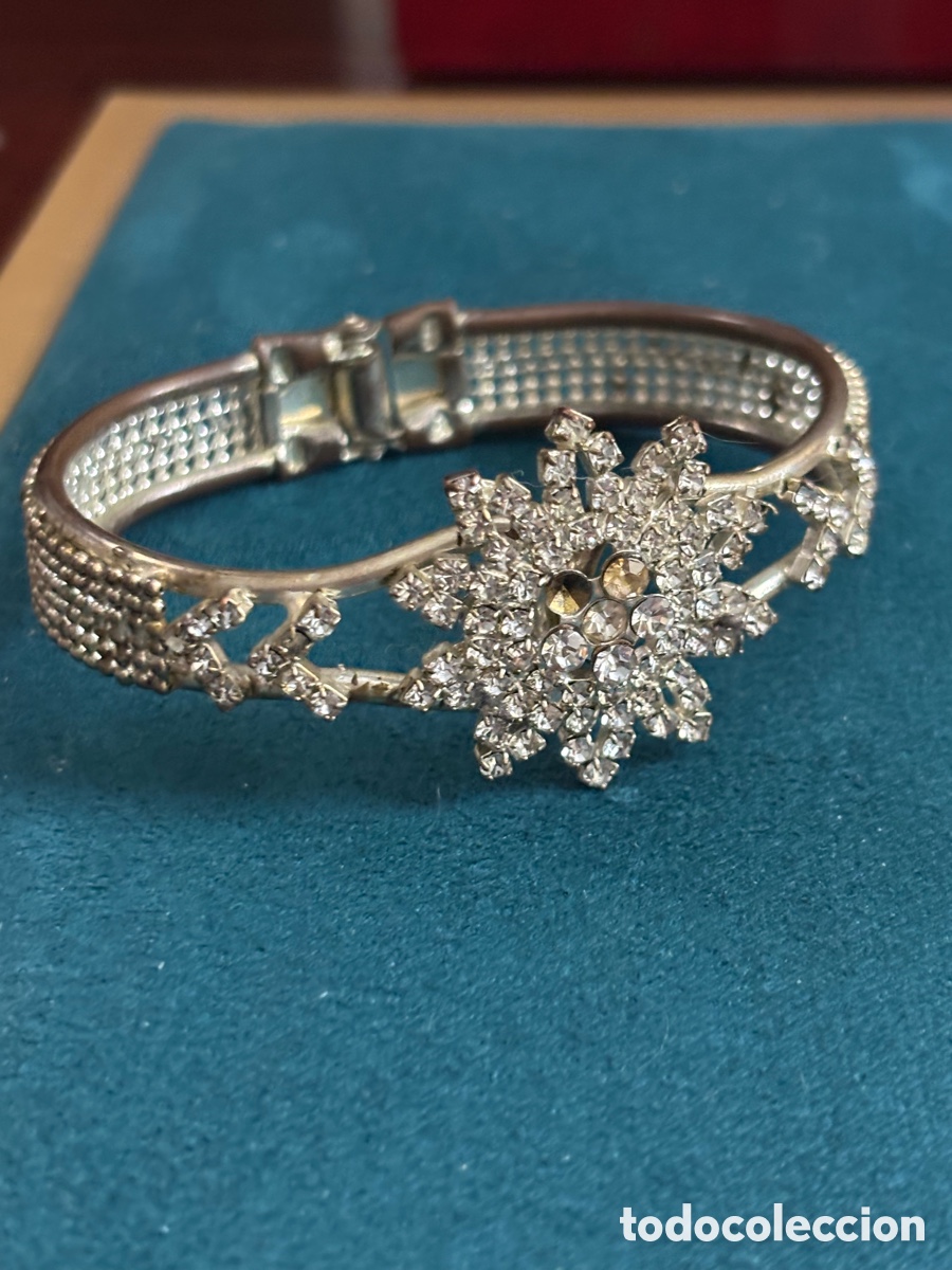 Joyeria: Pulsera plateada con strass - Foto 1