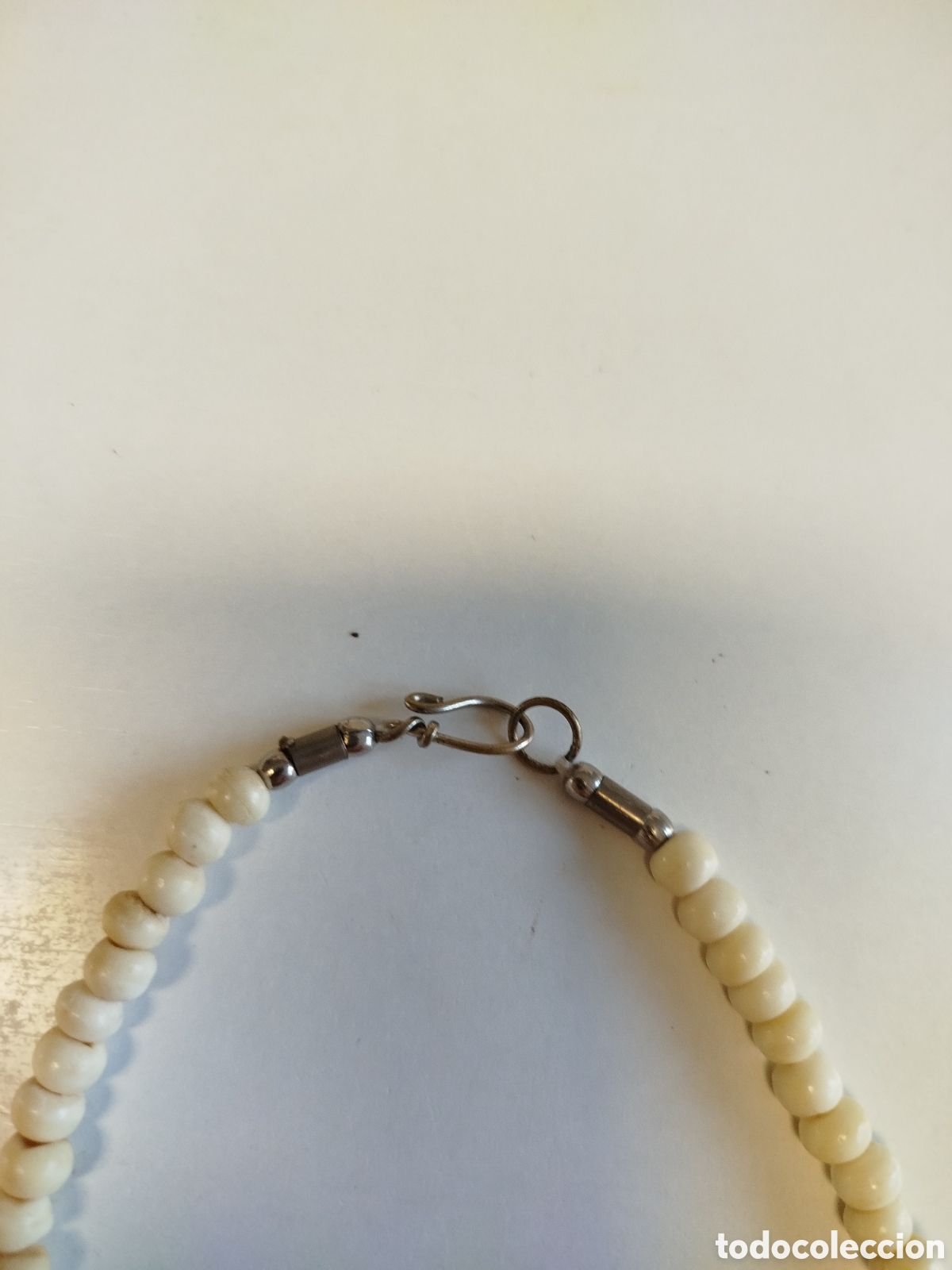 Joyeria: Original collar de hueso y metal. - Foto 3