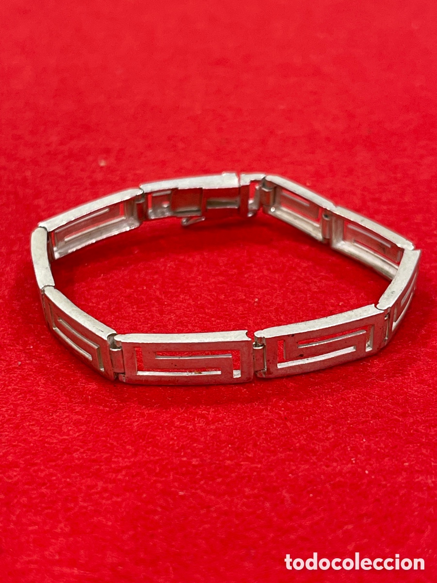 Joyeria: Pulsera en plata de ley. Perfecto estado. - Foto 2