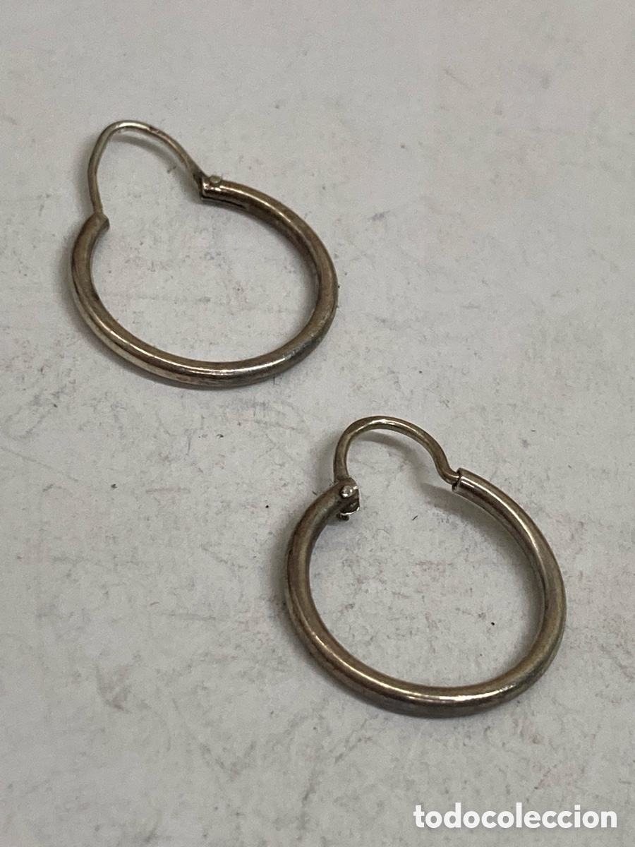 Joyeria: Pendientes de plata P225 - Foto 1