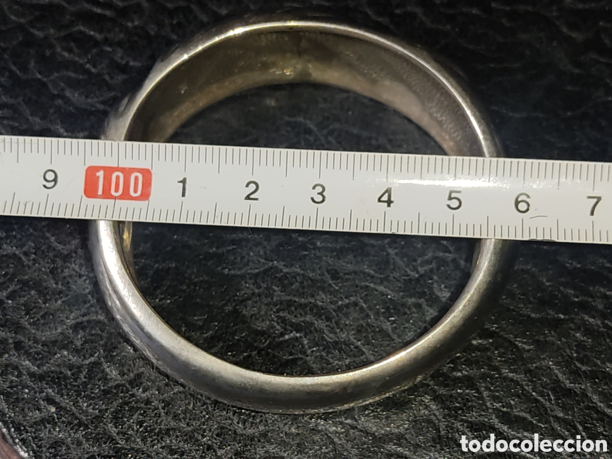 Joyeria: Pulsera plateada con estupendo cierre.Vintage. - Foto 6