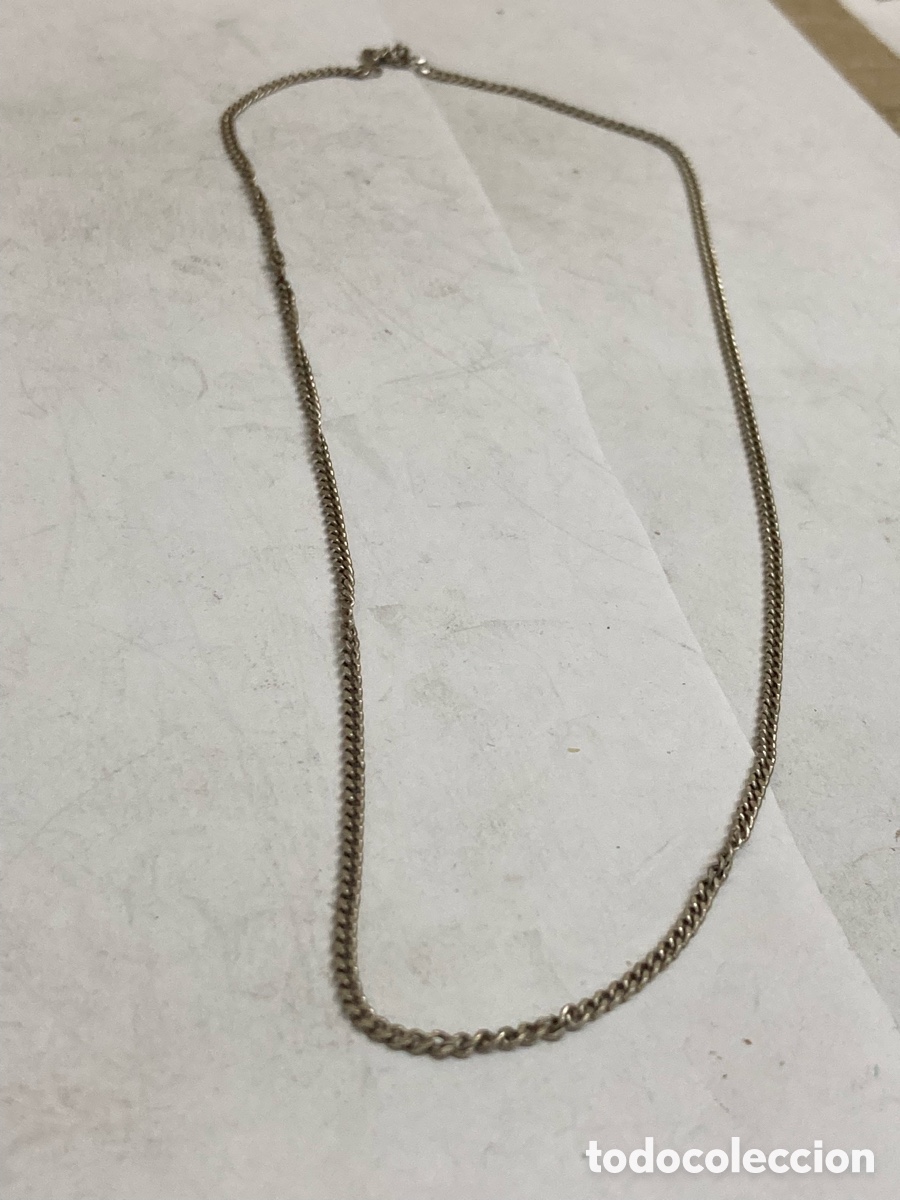 Joyeria: Cadena tipo barbada de plata CA283-3 - Foto 1