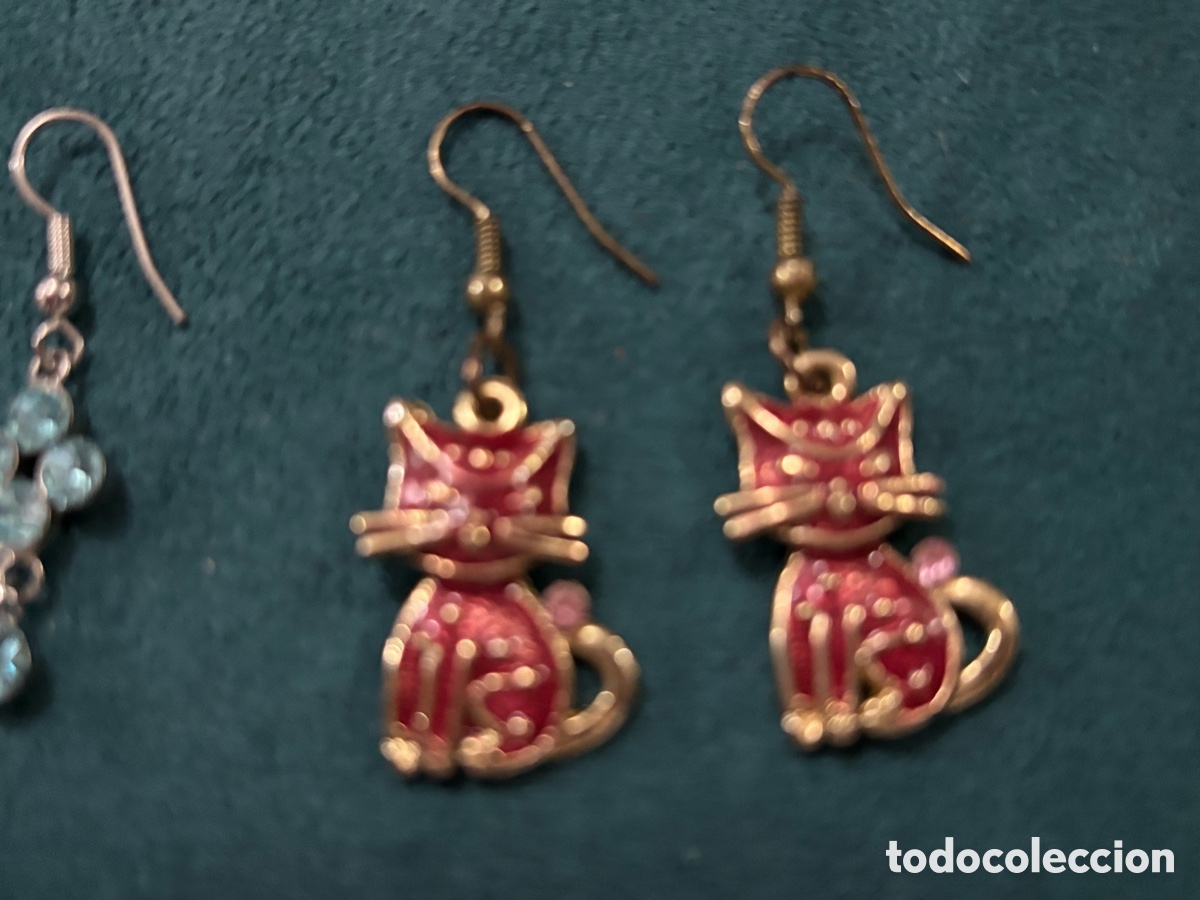 Joyeria: Lote 3 pares pendientes - Foto 2