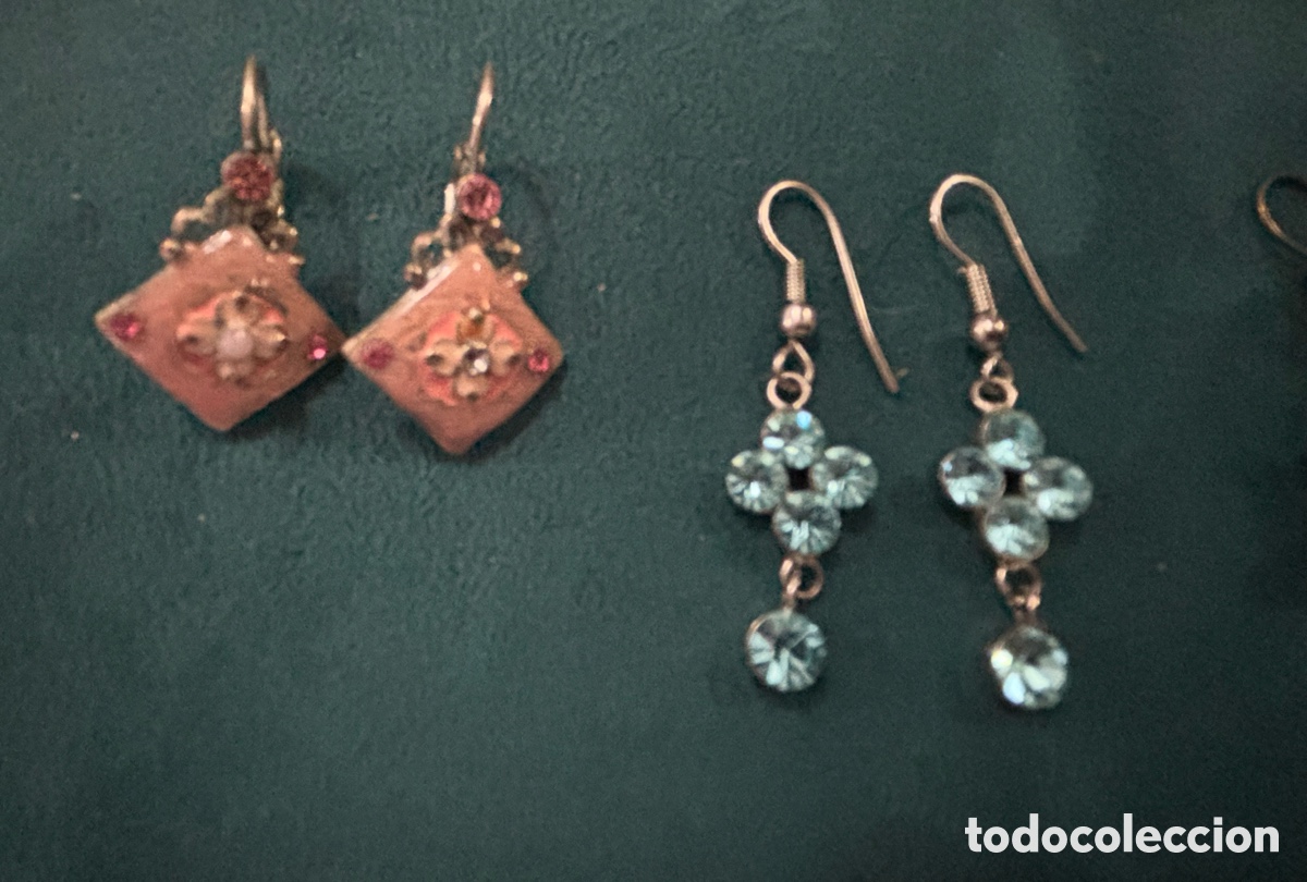 Joyeria: Lote 3 pares pendientes - Foto 3