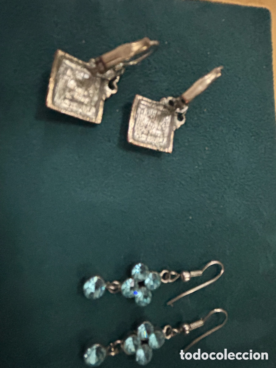Joyeria: Lote 3 pares pendientes - Foto 4