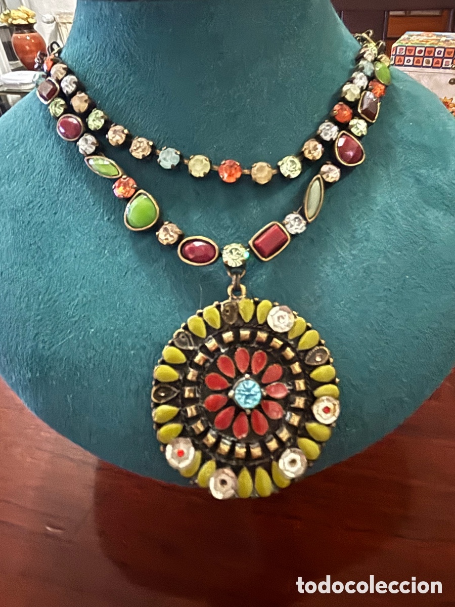 Joyeria: Gargantilla vintage con pedrer&iacute;a - Foto 4