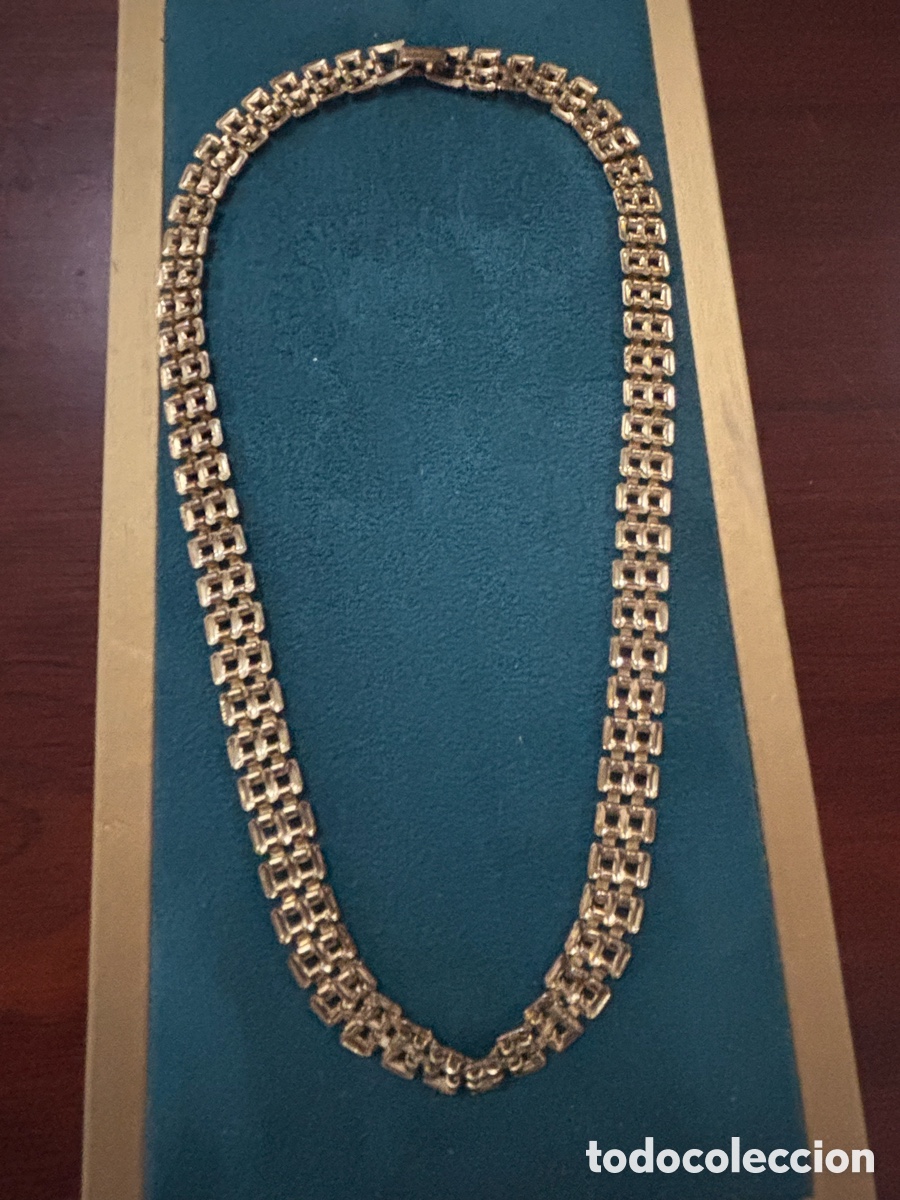 Joyeria: Gargantilla de metal dorado - Foto 2