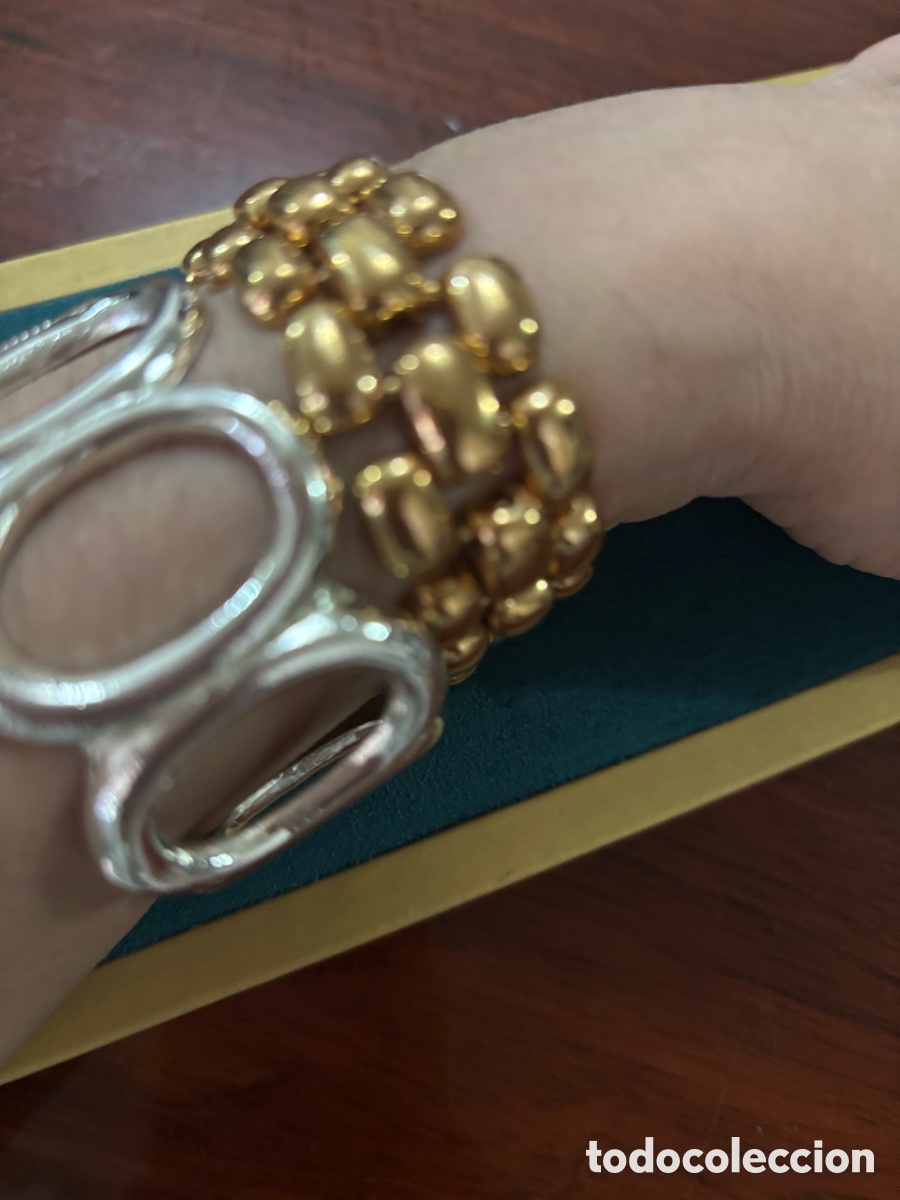 Joyeria: Pulsera de metal dorado - Foto 3