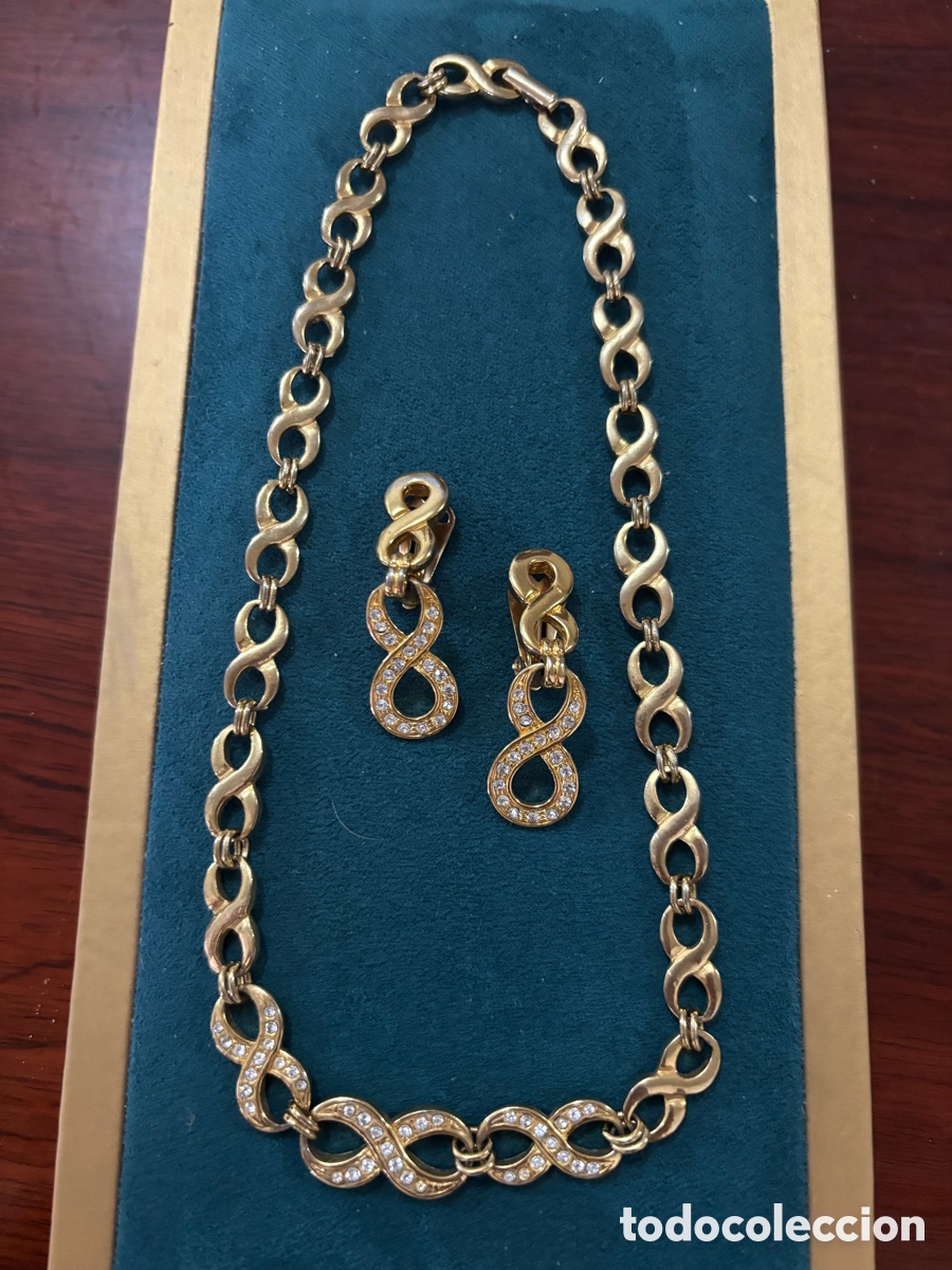 Joyeria: Conjunto de bisuter&iacute;a dorado - Foto 1
