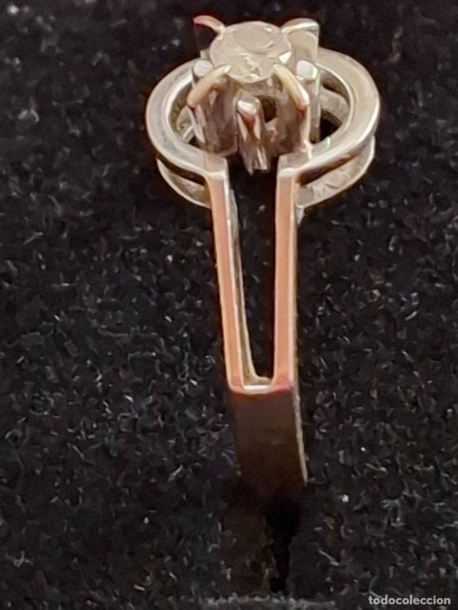 Joyeria: SORTIJA DE ORO BLANCO Y BRILLANTE - Foto 4