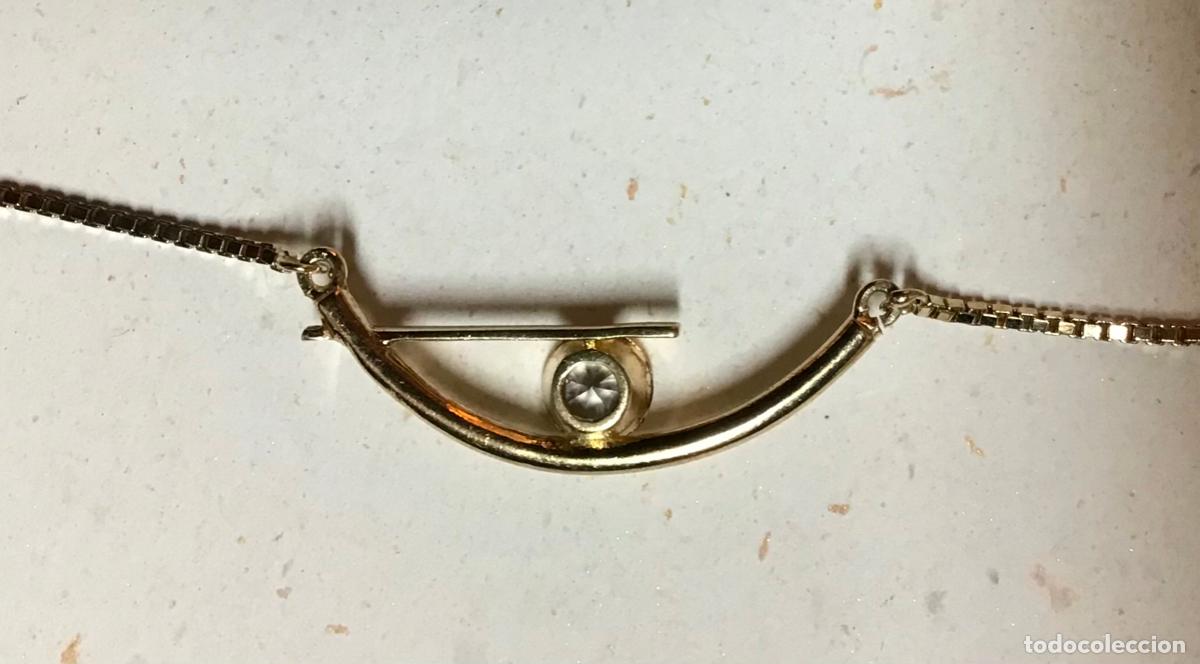 Joyeria: COLLAR PLATA CHAPADA Y CIRCONIO - Foto 4