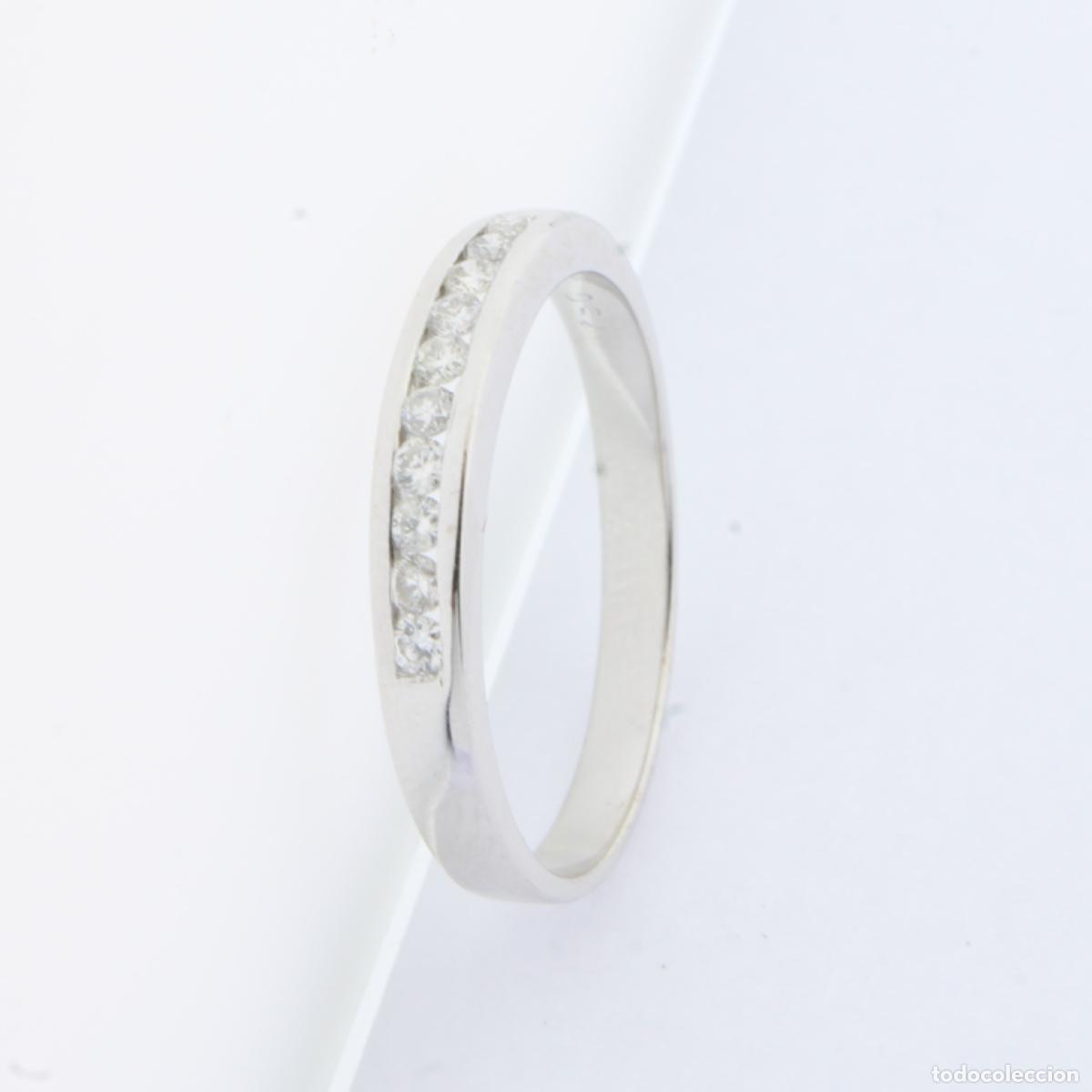 Joyeria: Anillo oro blanco con diamantes - Foto 2