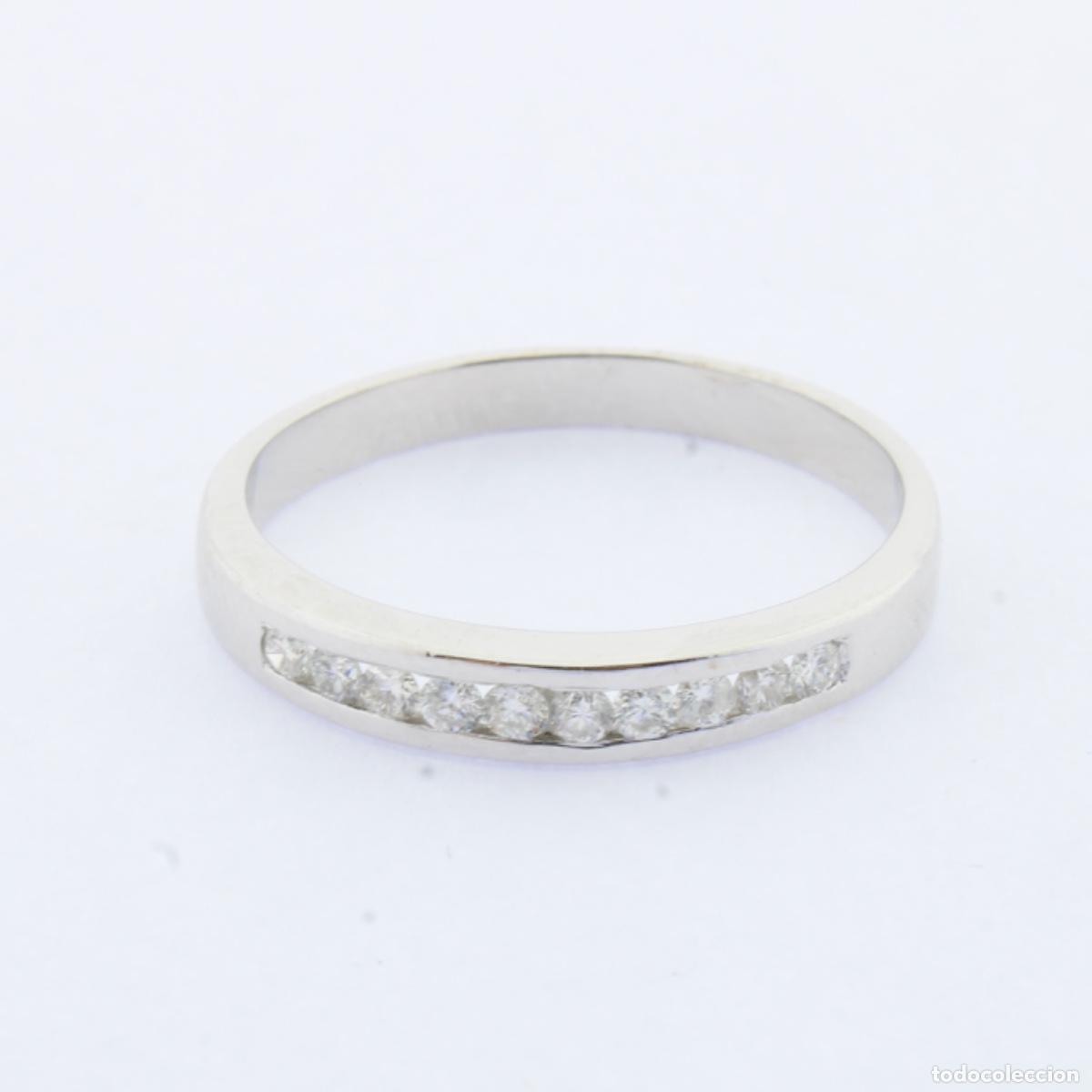 Joyeria: Anillo oro blanco con diamantes - Foto 3