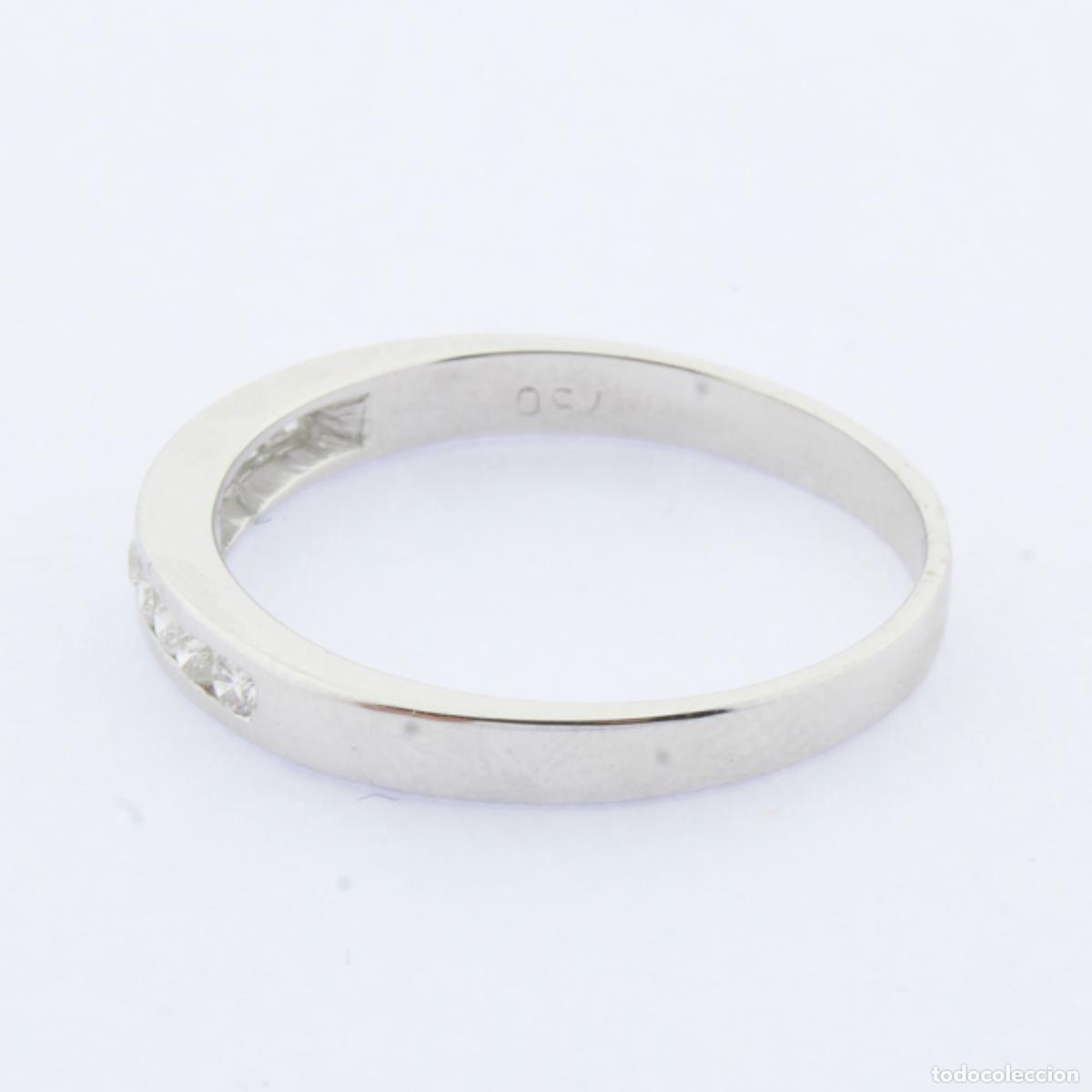 Joyeria: Anillo oro blanco con diamantes - Foto 4