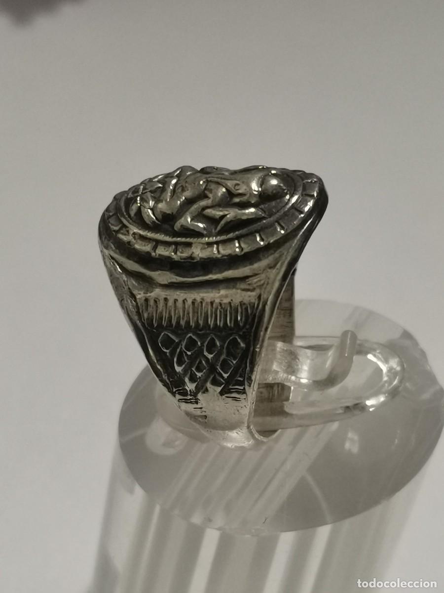 Joyeria: Anillo de plata de ley con dise&ntilde;o elefantw - Foto 2