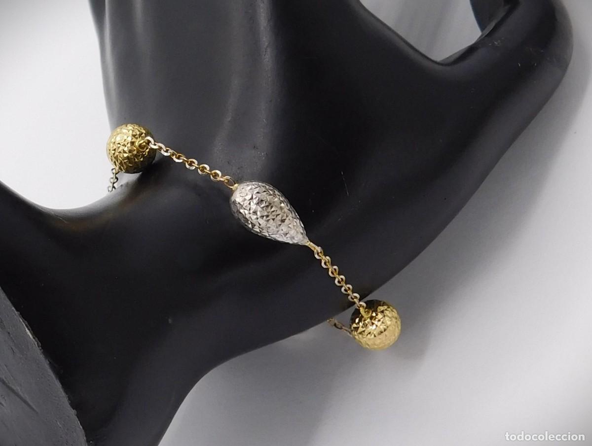 Joyeria: PULSERA DE ORO BICOLOR 18K - Foto 1