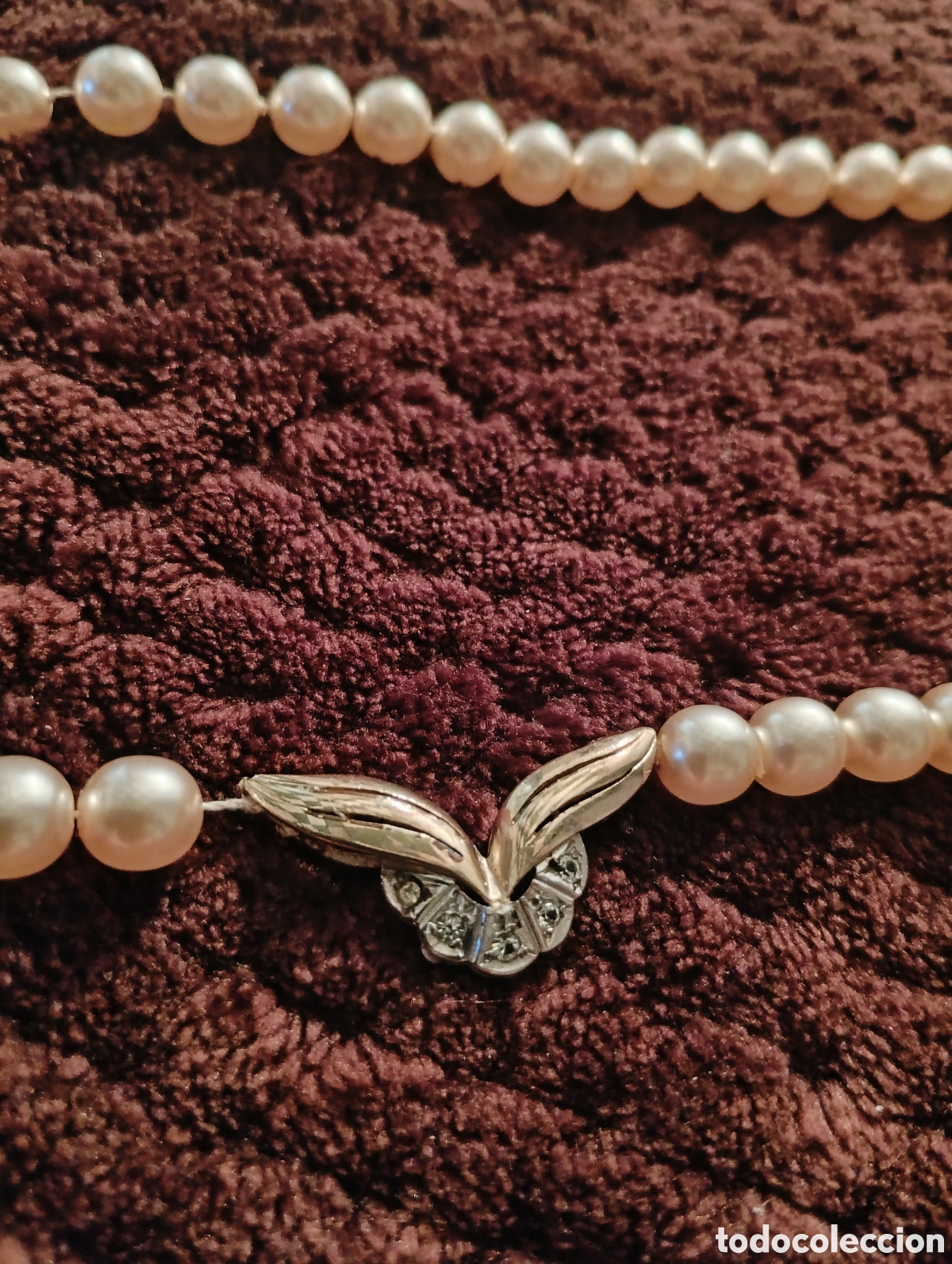 Joyeria: Collar Perlas 60/50cm - Foto 2