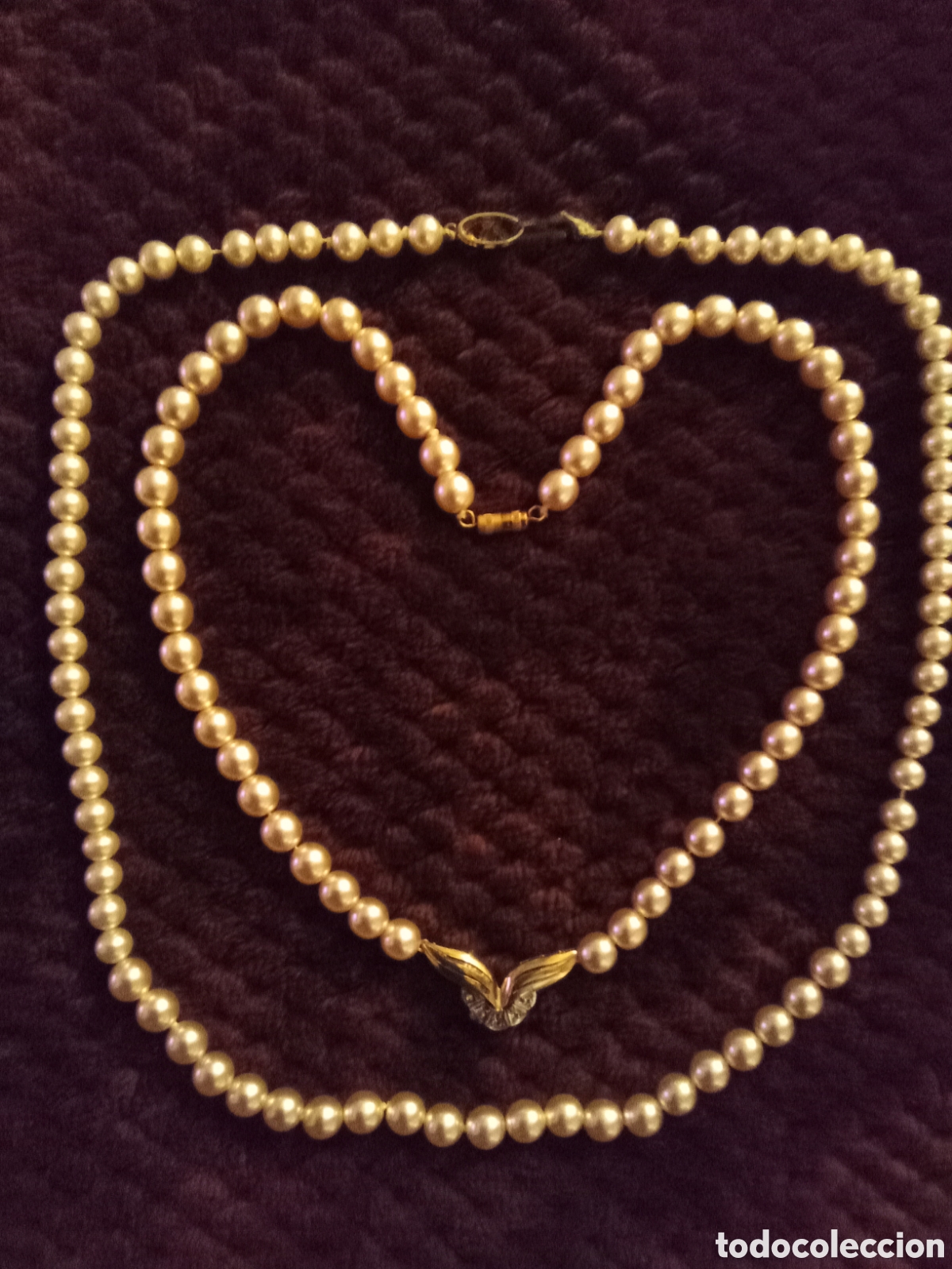 Joyeria: Collar Perlas 60/50cm - Foto 6