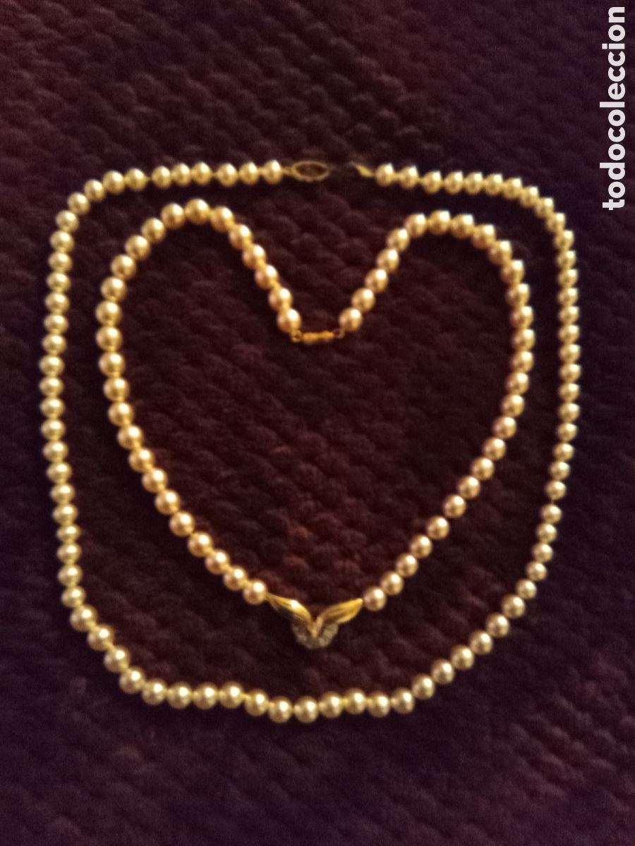 Joyeria: Collar Perlas 60/50cm - Foto 1
