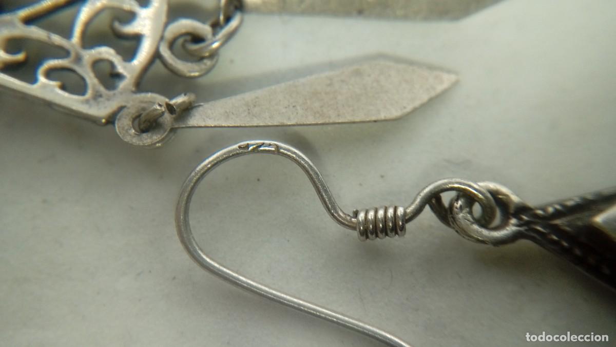 Joyeria: PENDIENTES PLATA CON ONIX - Foto 3