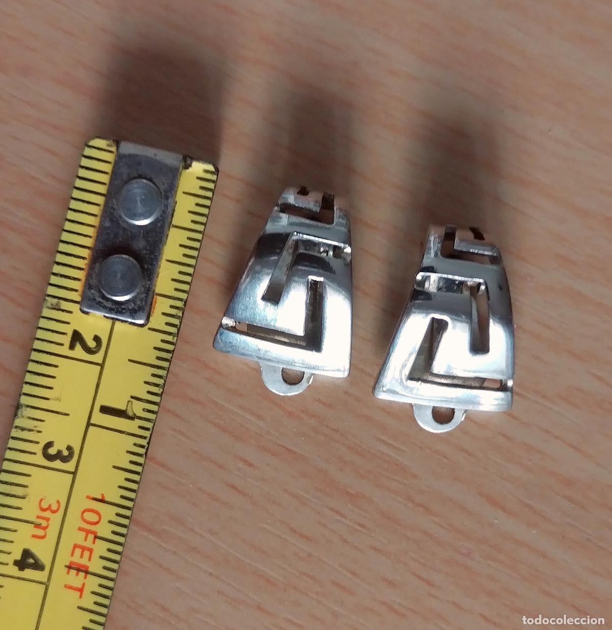 Joyeria: Pendientes de plata de ley, 926 m cierre de clip. - Foto 5