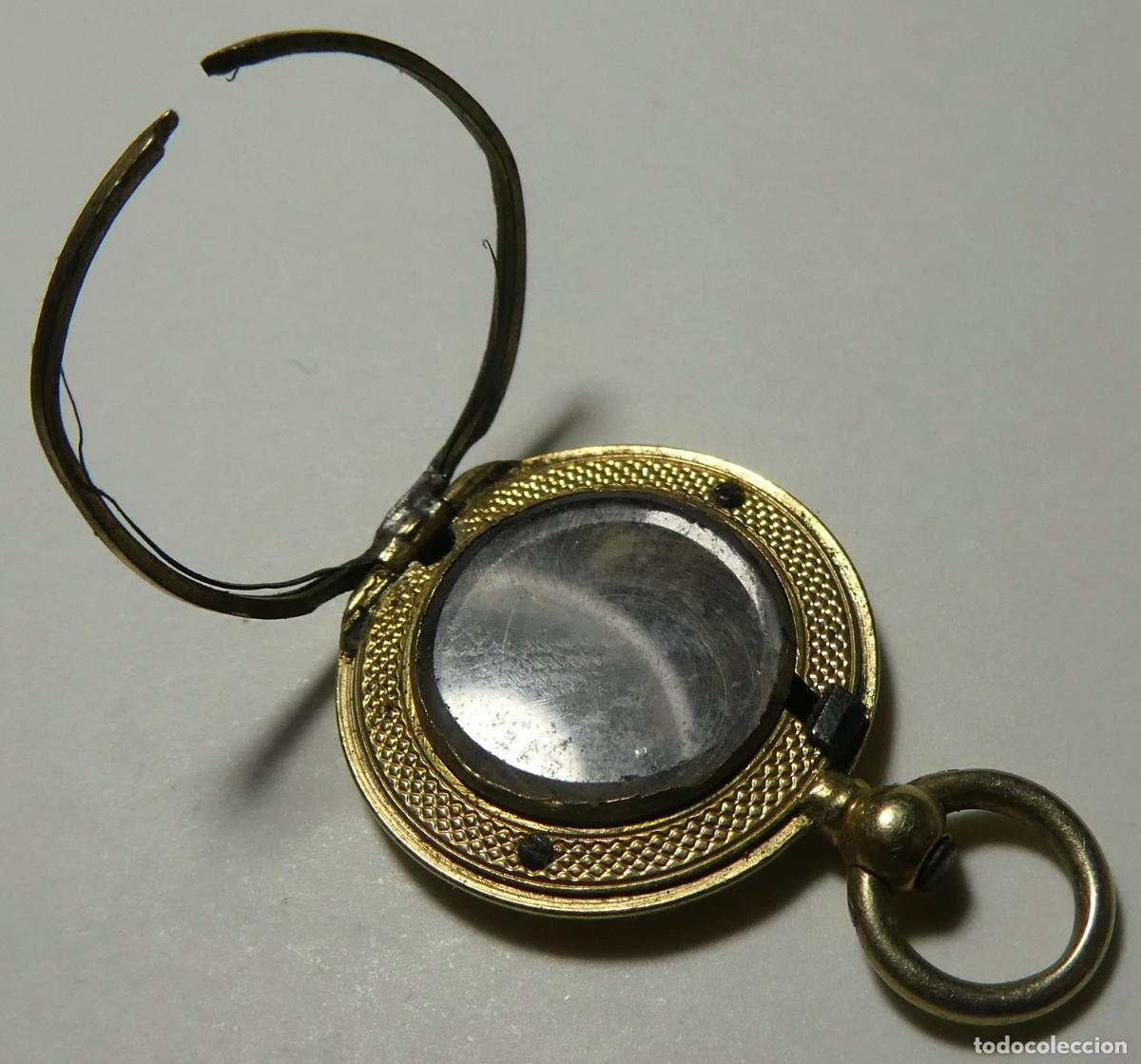 Joyeria: ANTIGUO RELICARIO GUARDAPELO, conserva el pelo - Foto 2