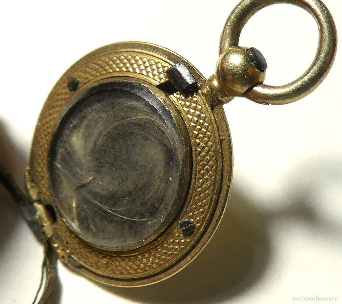 Joyeria: ANTIGUO RELICARIO GUARDAPELO, conserva el pelo - Foto 3