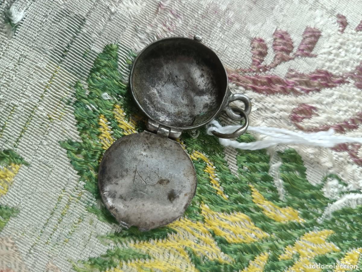 Joyeria: Cajita de plata, relicario. - Foto 8