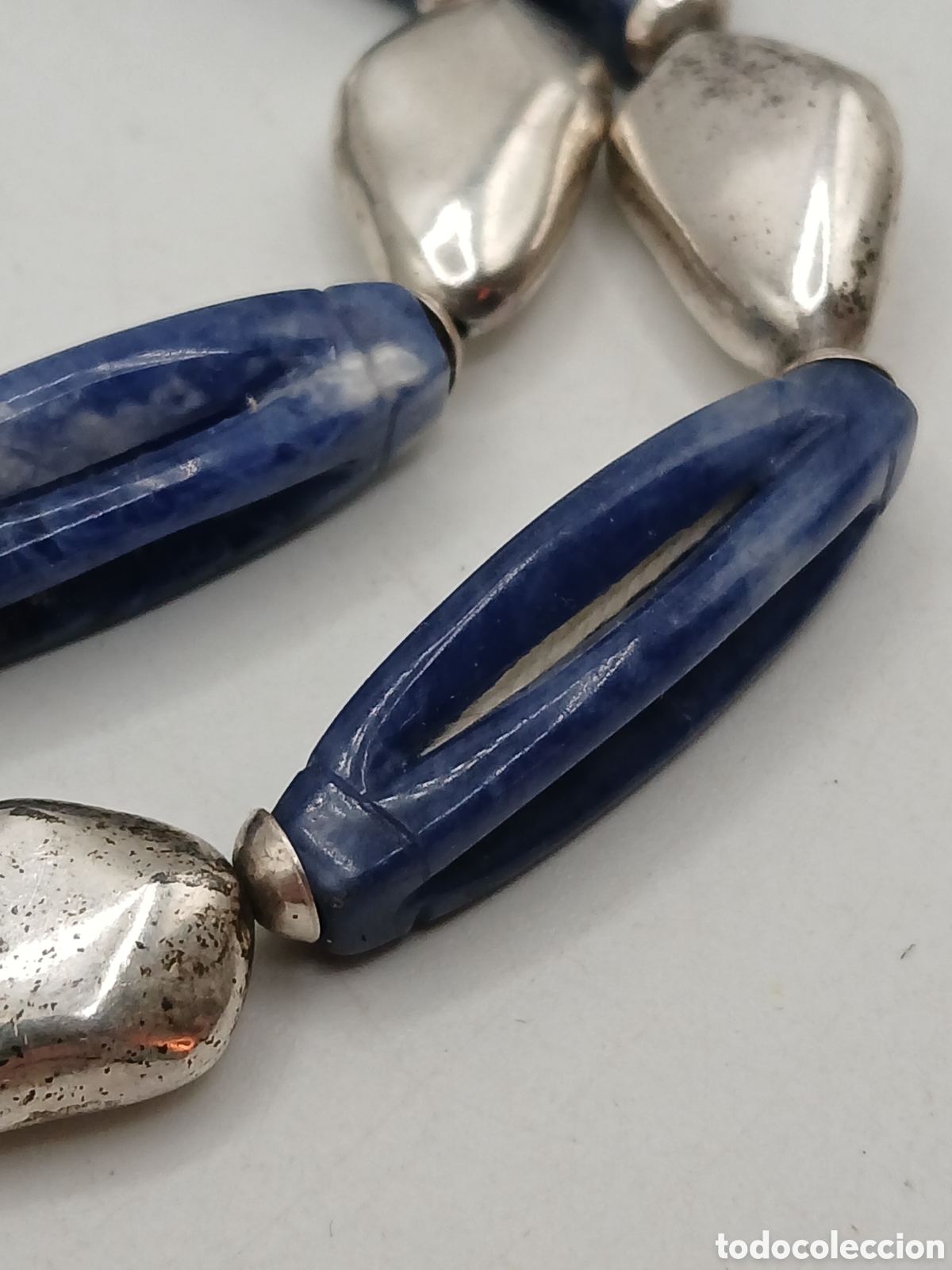 Joyeria: Collar plata 925mls y l&aacute;piz lazuli - Foto 7