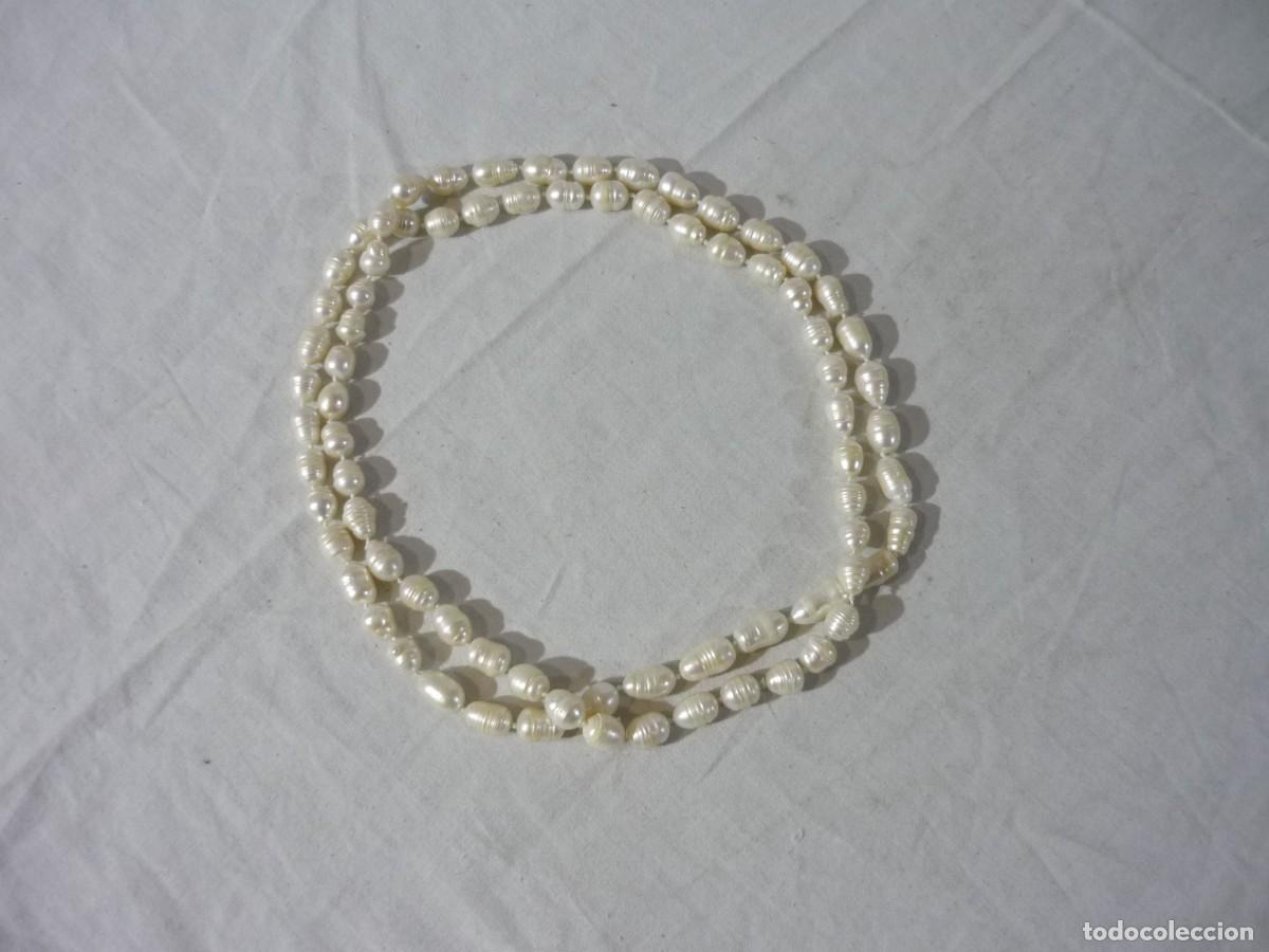 Joyeria: Collar largo de perlas de agua dulce - Foto 2