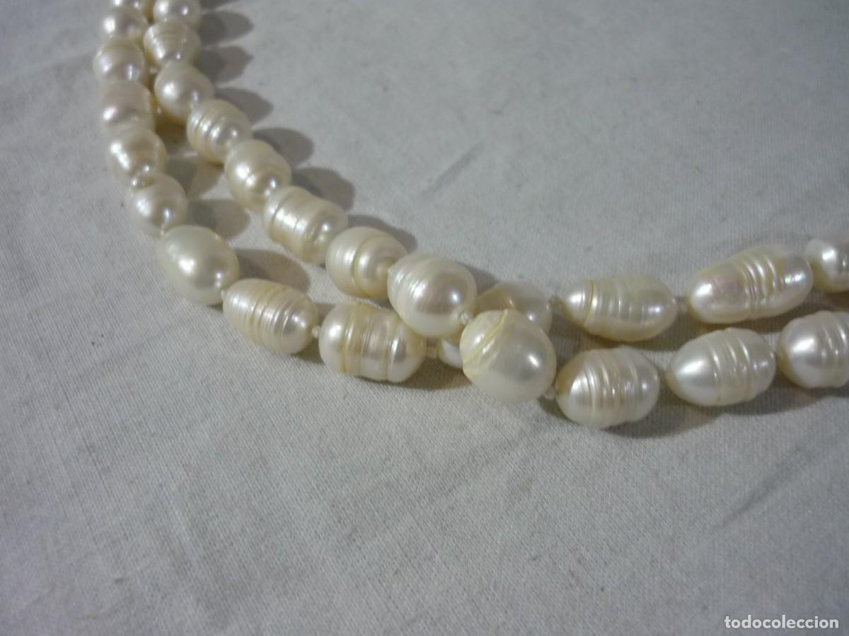 Joyeria: Collar largo de perlas de agua dulce - Foto 3