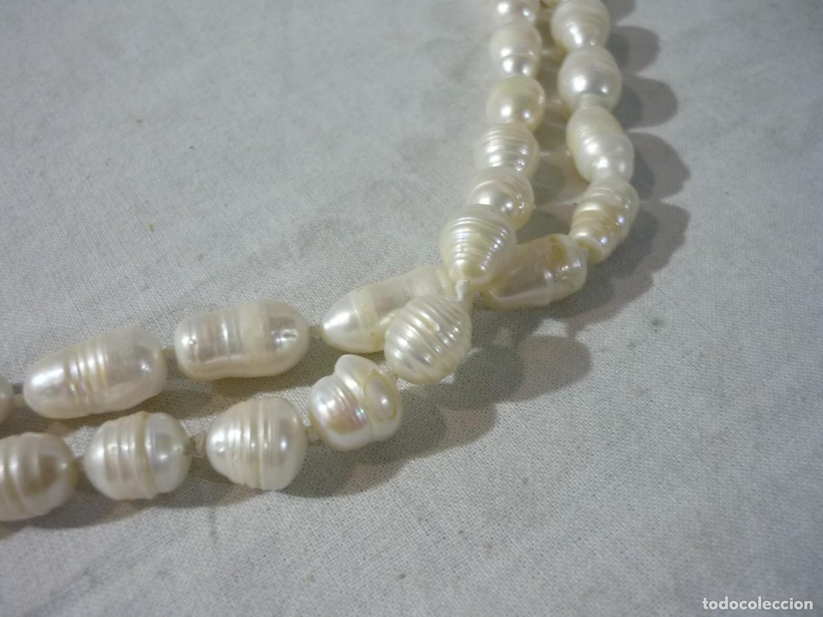 Joyeria: Collar largo de perlas de agua dulce - Foto 4
