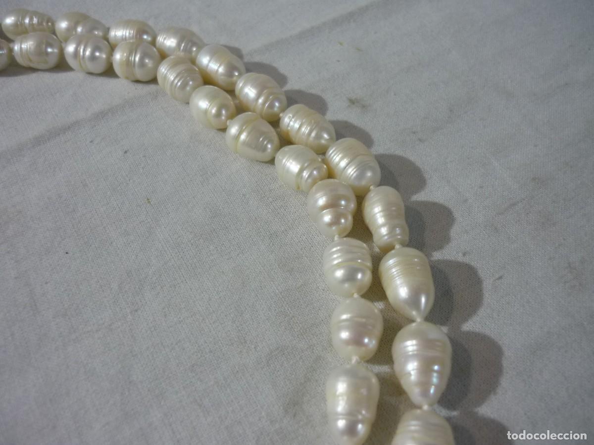 Joyeria: Collar largo de perlas de agua dulce - Foto 5