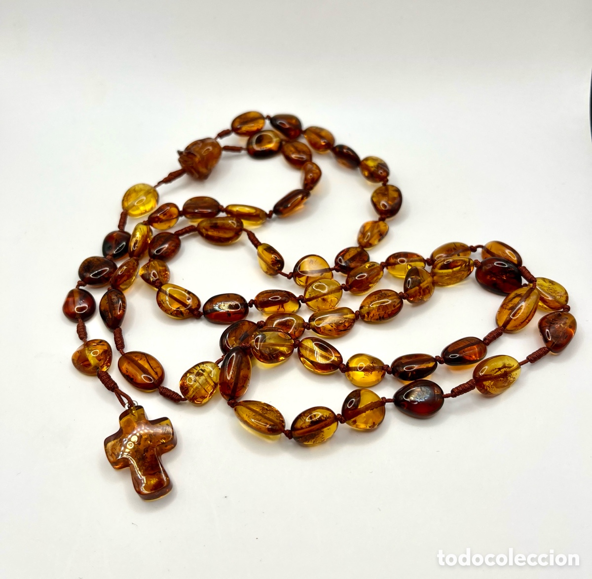 Joyeria: Rosario cat&oacute;lico de &Aacute;mbar b&aacute;ltico - Foto 2